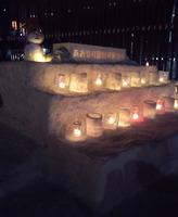 雪灯りまつり看板