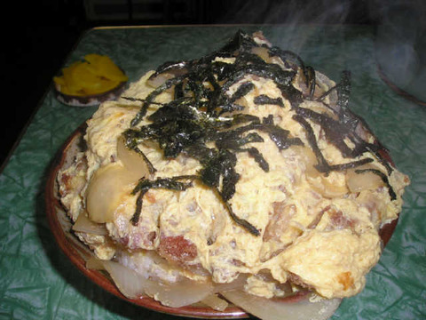 みのや食堂カツ丼大盛
