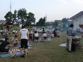 夜中 焼き肉大会