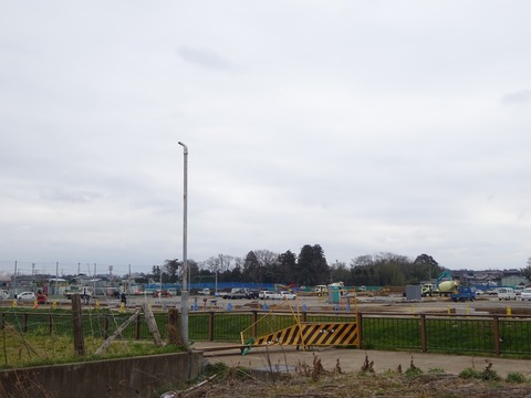 北市川運動公園工事