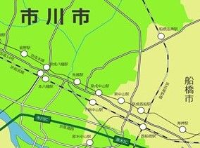 市川市東部