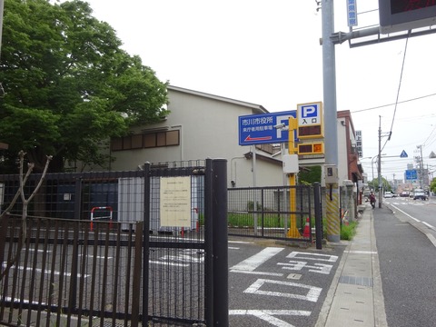 市川市役所本庁舎第3駐車場