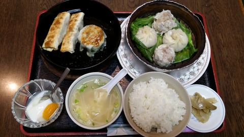 莫家菜の点心定食/市川真間
