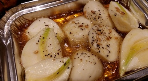 本八幡本陣のニンニク焼き