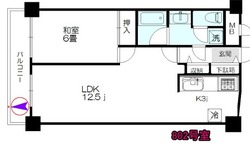 朝日白山マンション802