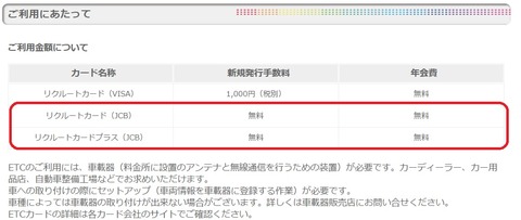 リクルートカード