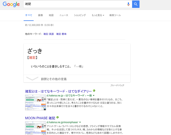 雑記
