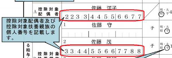 マイナンバー12