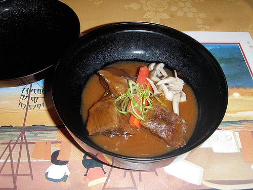 中納言 牛ほほ肉の煮込み