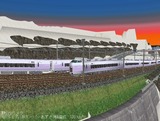 E351スーパーあずさ仮想熊ヶ根鉄橋5.
