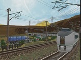 奥中山大カーブ秋景色651系ひたち3