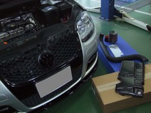 VW ゴルフ V GTI用 カーボン製 エンジンカバー VW フォルクス ワーゲン ゴルフ6 GTI 2Lエンジン用 カーボン