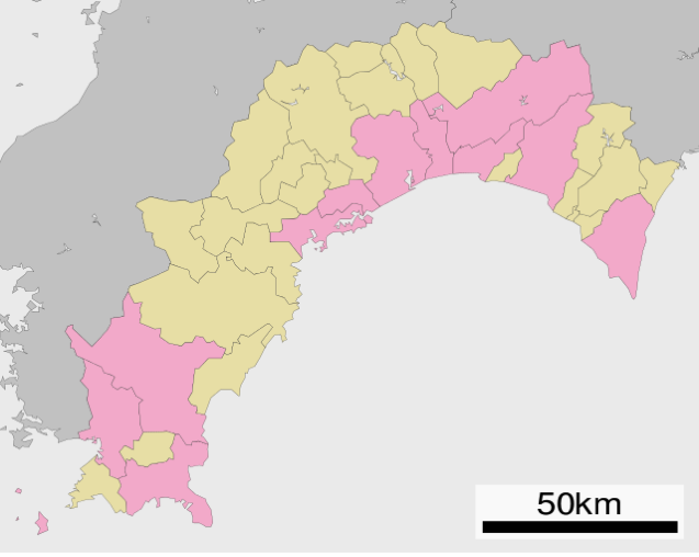 包括自治体区画図_39000.svg.png 包括自治体区画図 39000 svg