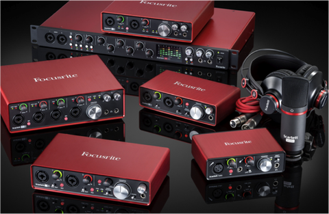 Focusrite scarlett 6i6 Gen2オーディオインターフェース