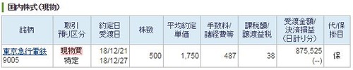東急約定
