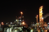 日本軽金属工場夜景3@富士市