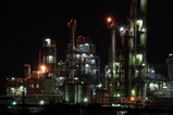 日本軽金属工場夜景4@富士市