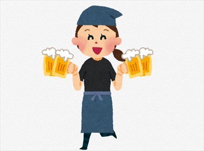 ”居酒屋の店員さん”だけど何か質問あれば答えるよ~