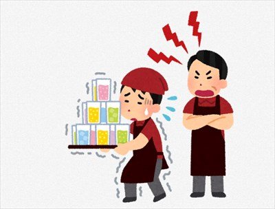 バイト辛すぎて辞めたい・・・
