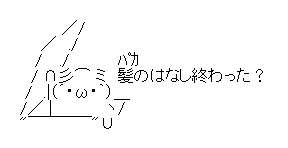 髪