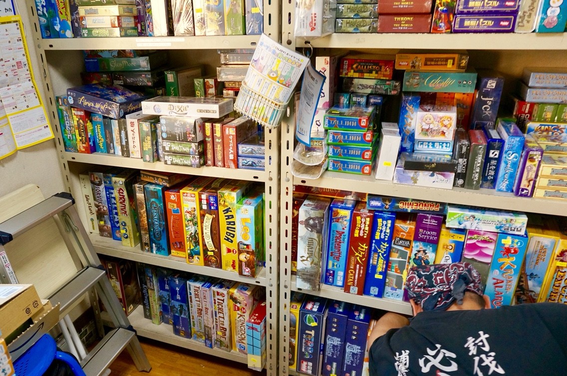 名古屋の老舗ボードゲームショップ『ゲームストア・バネスト』へ行ってきた