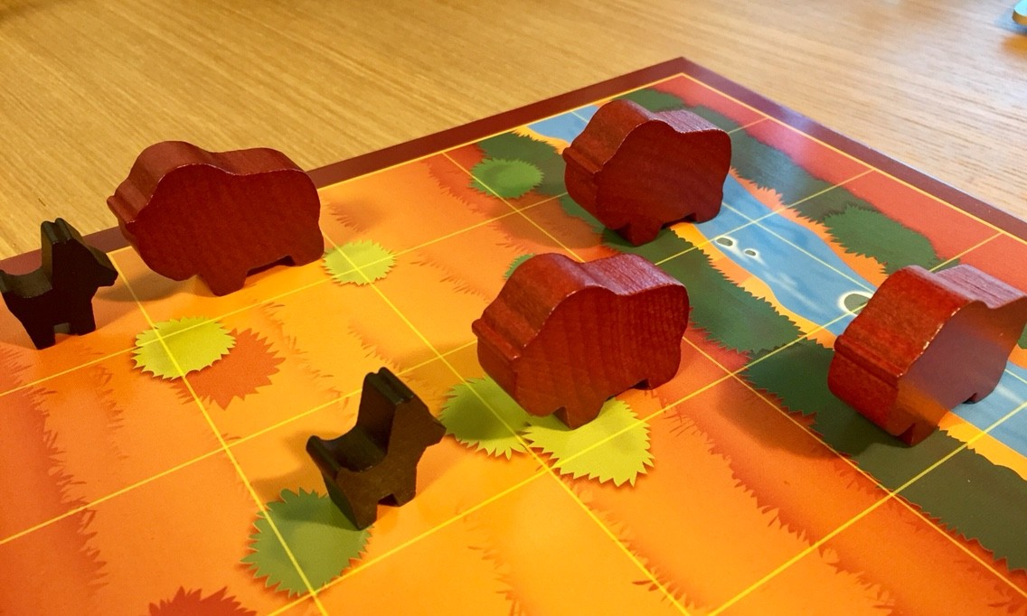 ゲーム紹介『バイソン将棋』:足止め