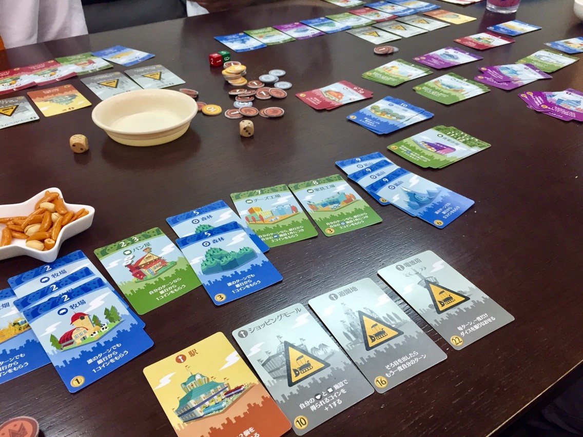 京都・ボードゲームカフェ『カフェミープル』:街コロ
