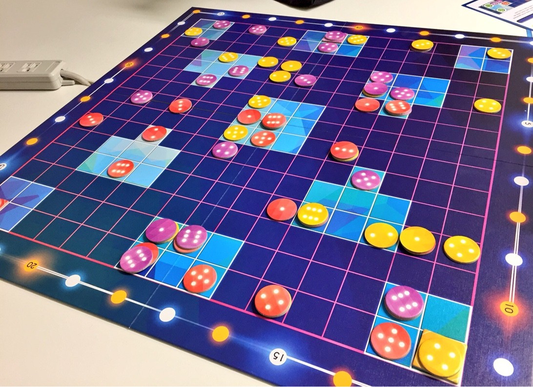 ボードゲーム紹介『グリュックス(Glüx)』:ゲーム終了時