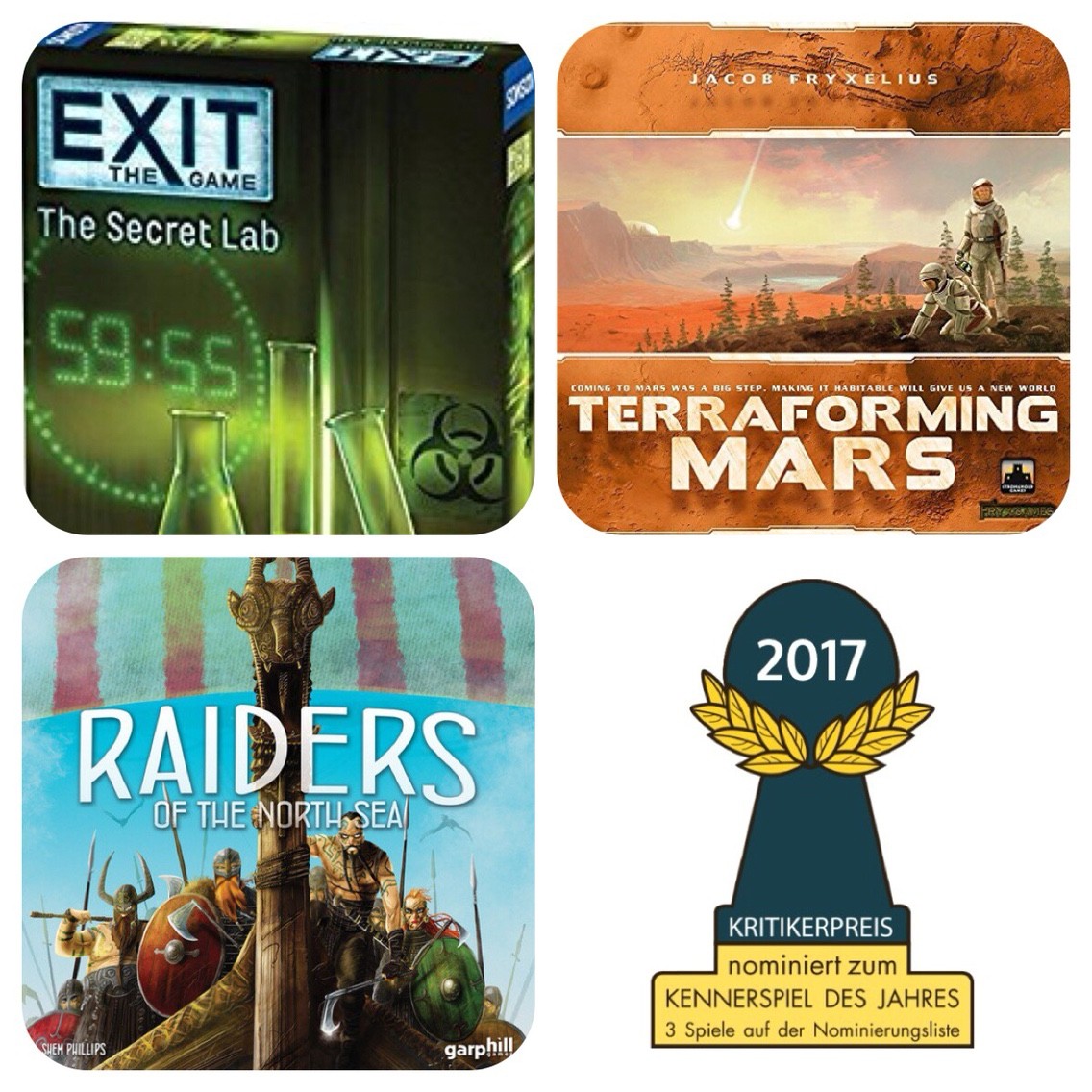 『ドイツ年間ゲーム大賞2017』ノミネート作品紹介(エキスパート部門編)