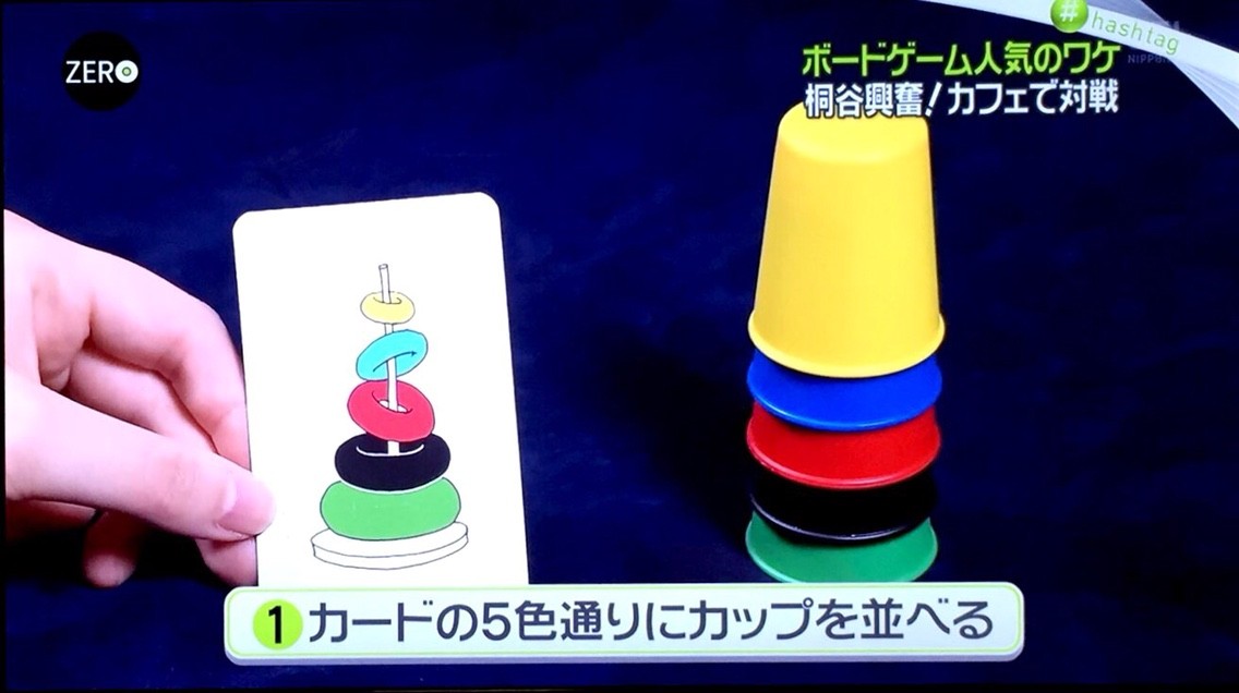 『NEWS ZERO』アナログ“ボードゲーム”人気のワケは?:スピードカップスルール1” style=