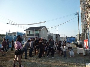 餅投げ