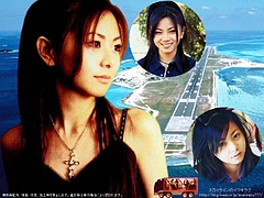 Mai Kuraki in Maldive Male Int. Airport