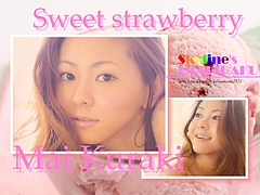 Mai Kuraki and strawberry ice cream