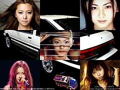 Mai Kuraki and AE86 LEVIN