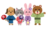 animal_yukata_set