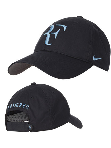 ナイキ Nike RFロゴ刺繍キャップ 赤色 FEDERER ナイキ”RF”キャップ