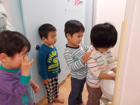 うさぎ手洗い4月3