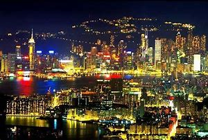 香港の夜景
