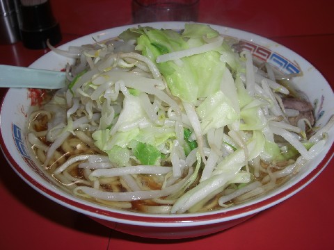 仙川小ラーメン600円野菜