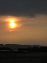 夕暮れ
