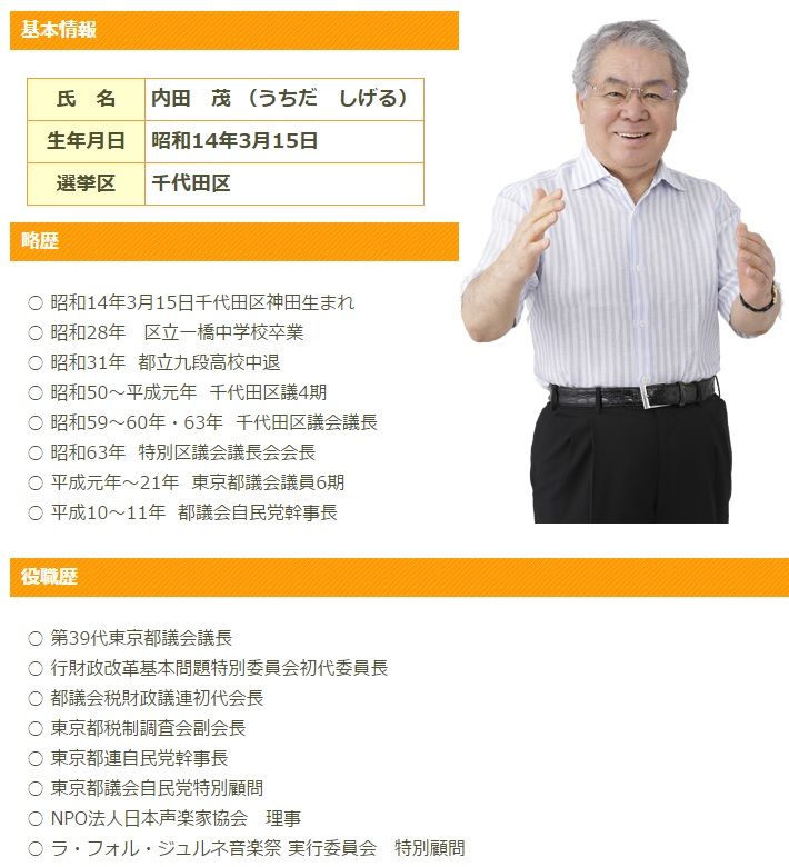 内田経歴