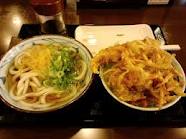うどんと天丼