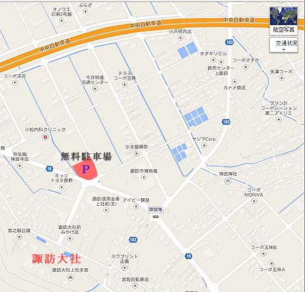諏訪大社地図