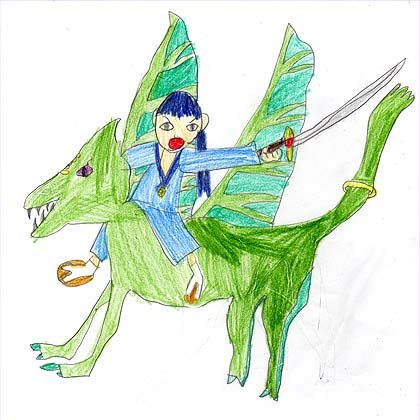 ウリエルとドラゴン