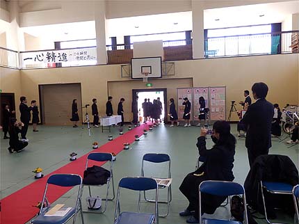 平成３０年中学校卒業式12