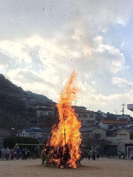 とんど祭り２０１６年