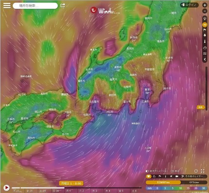 台風２４号③