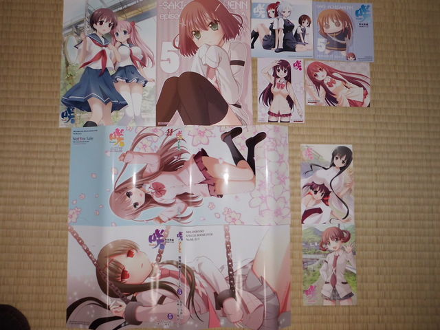 咲 Saki 11巻と阿知賀編5巻の購入特典コンプリート 近代麻雀漫画生活