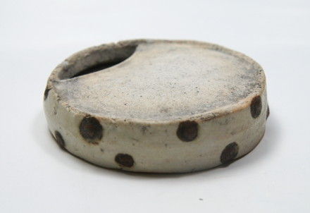 宋時代青白磁円硯