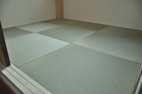 1454西宮市、琉球畳風縁無し畳(へりなしたたみ)